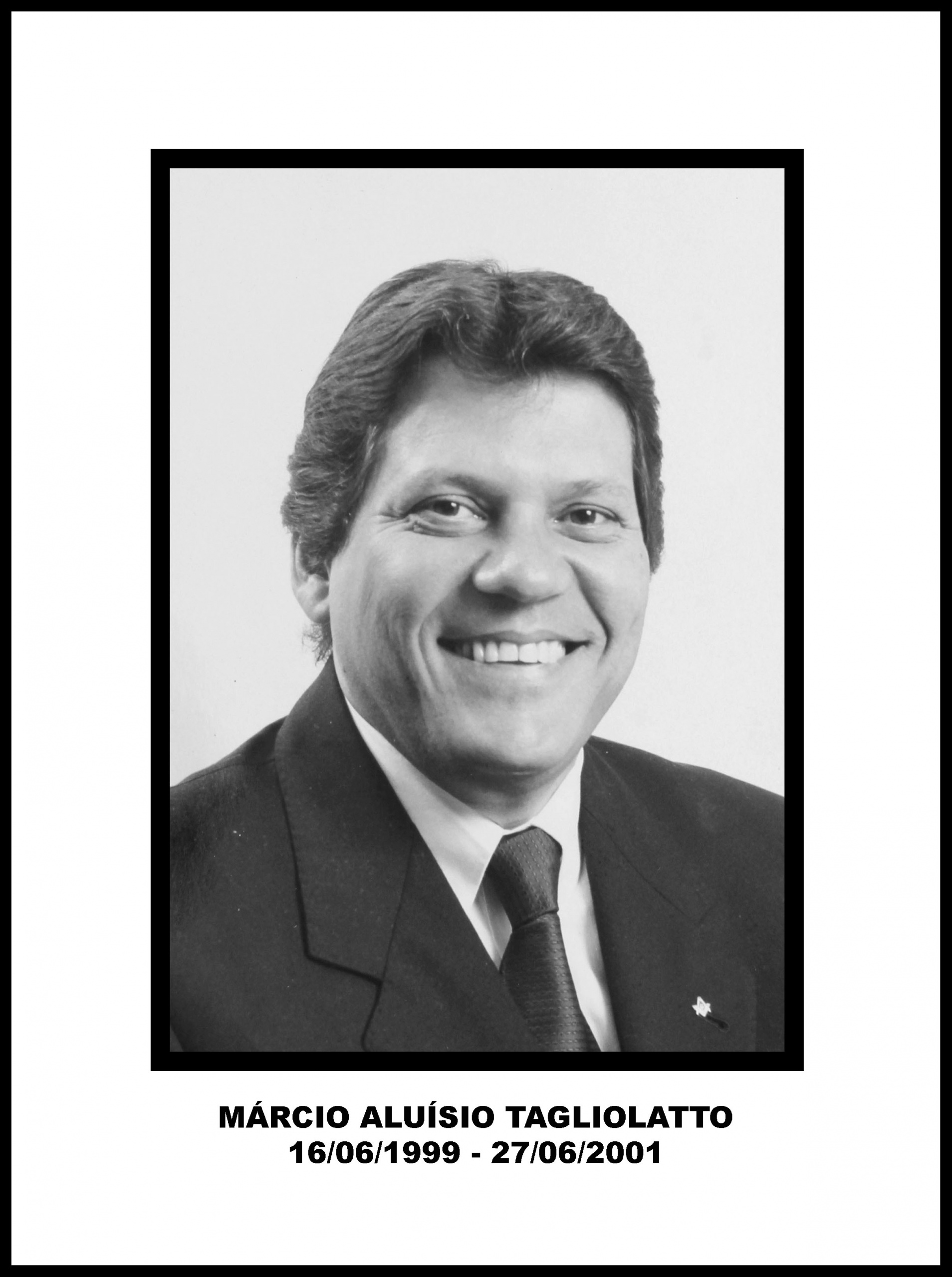 Retrato oficial de Marcio Aluísio — Venerável Mestre